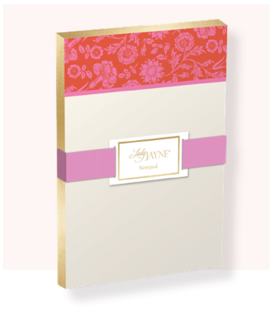 St. Michael’s Woman’s Exchange gilded notepad