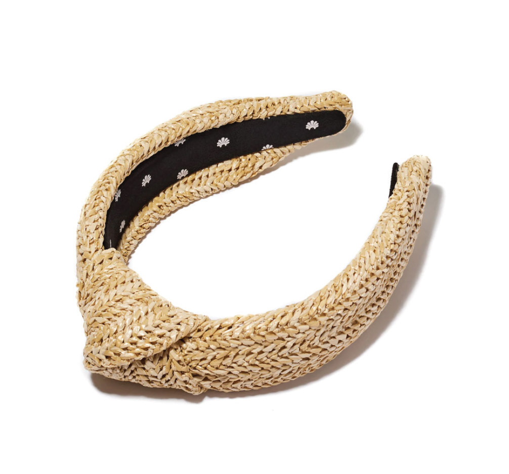 Lele Sadoughi raffia headband