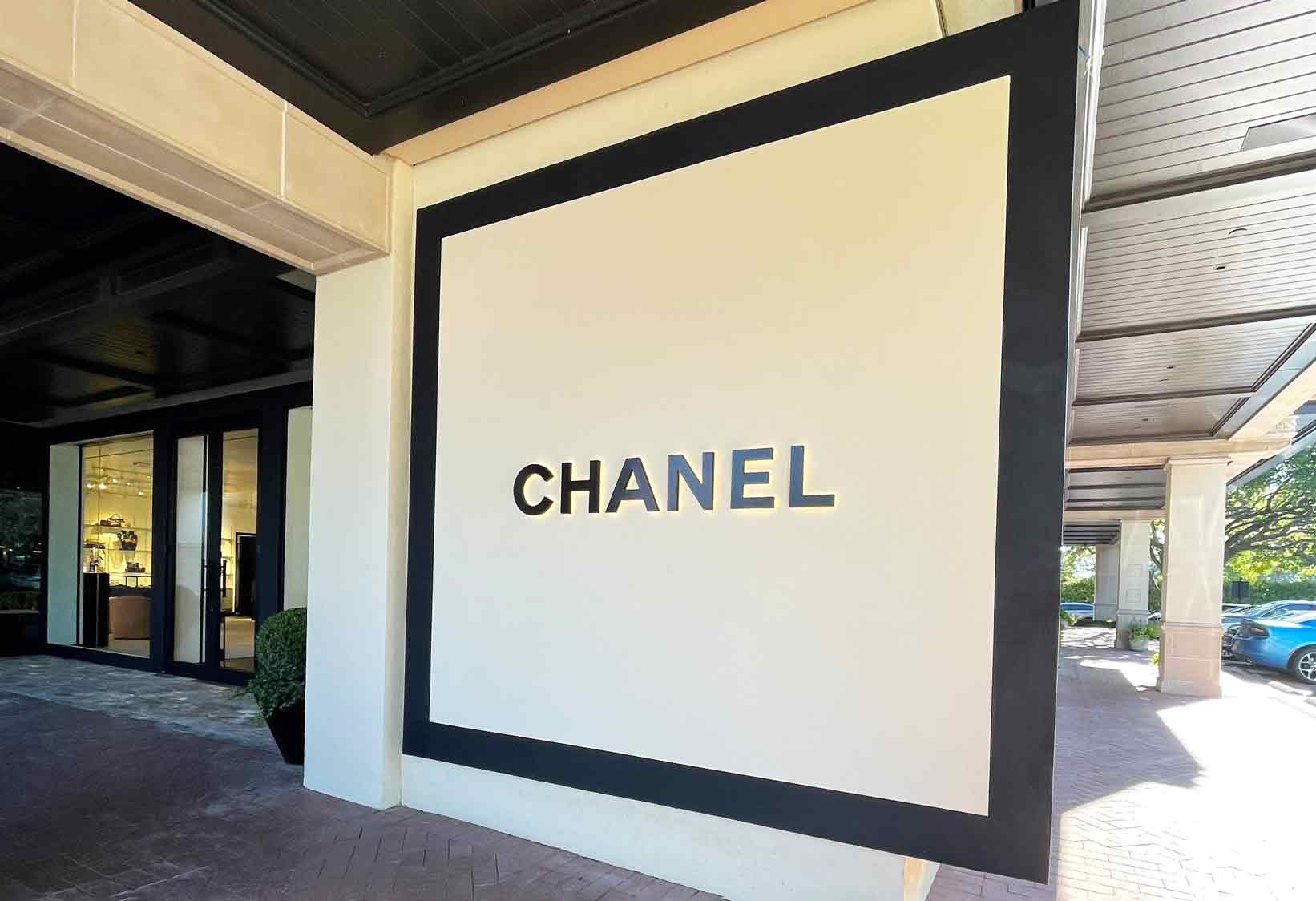 CHANEL Store Front at Highland Park Village