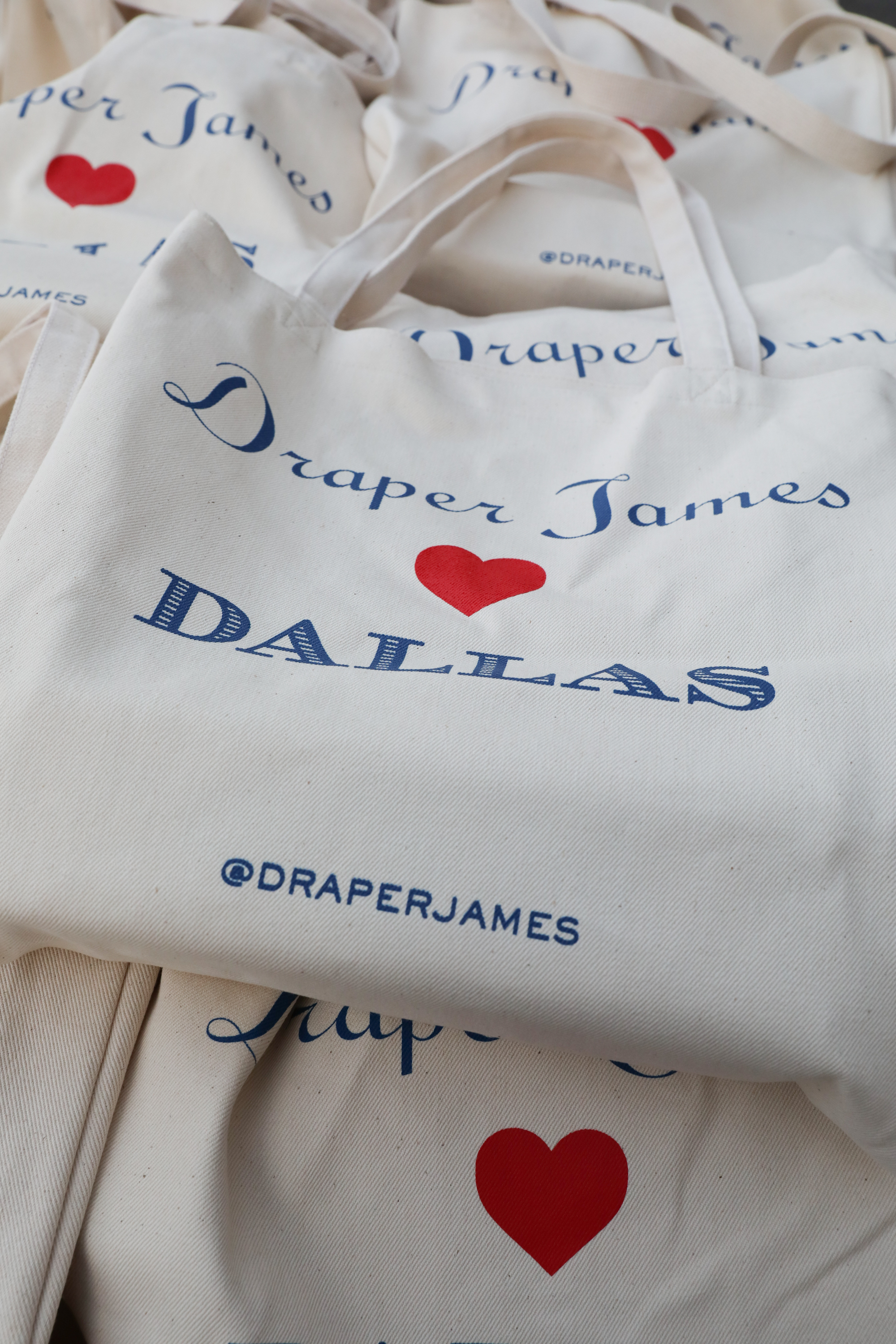 Guests were gifted with a specialty Draper James tote filled with goodies. 