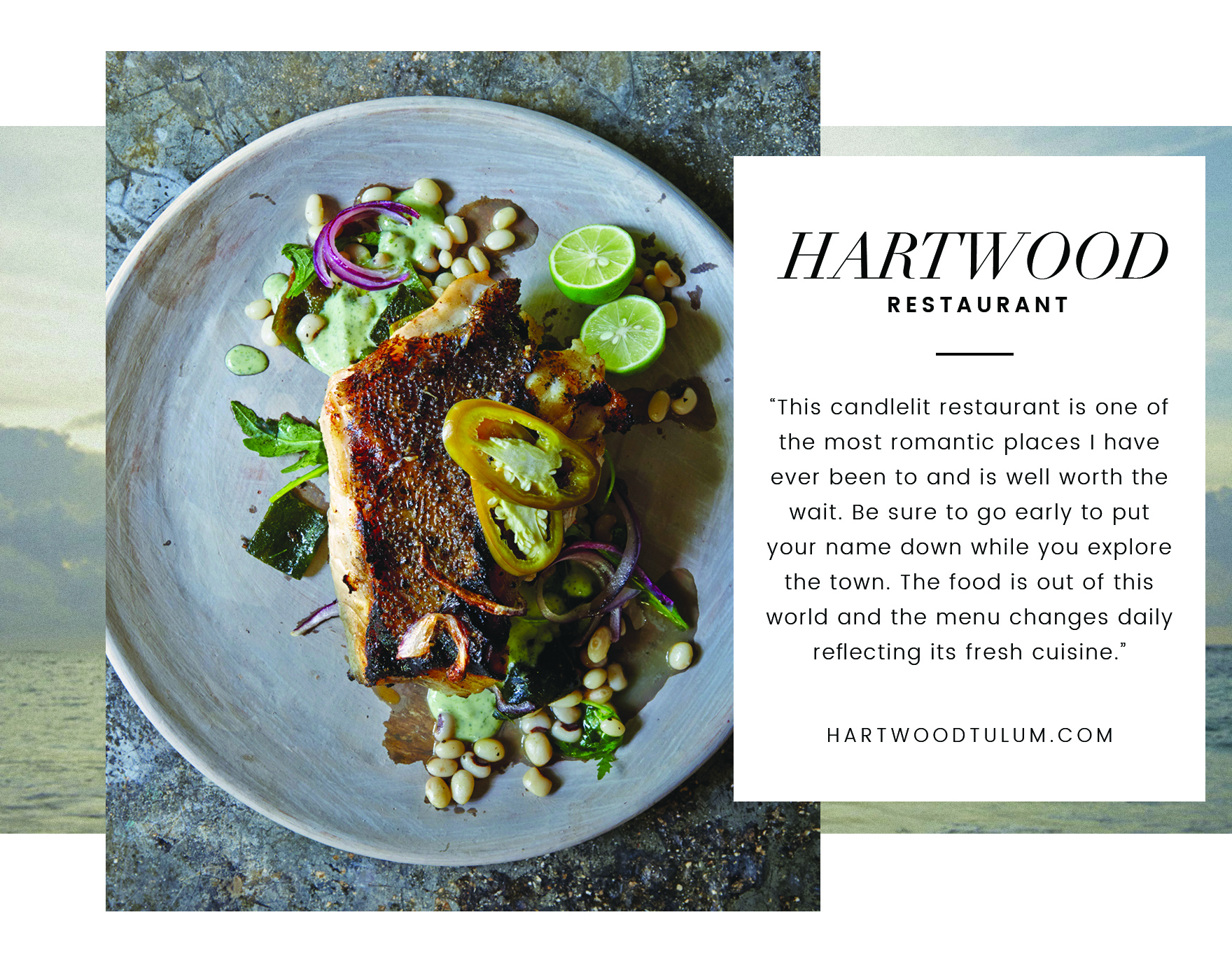 Traveling Tulum with Cristina Lynch - Hartwood Restaurant