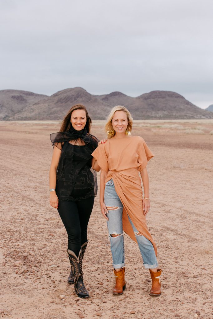 Sisters and Miron Crosby co-owners, Sarah and Lizzie, launched their bespoke boot brand in 2015.