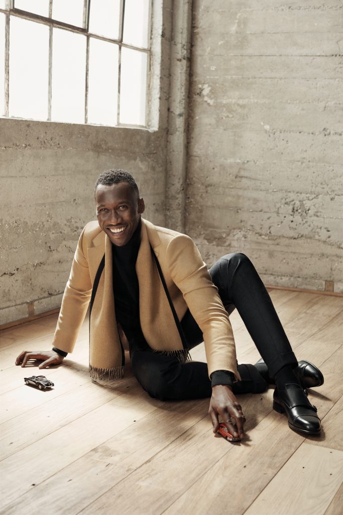 Actor Mahershala Ali serves as the face of Zegna's latest campaign, #WHATMAKESAMAN.