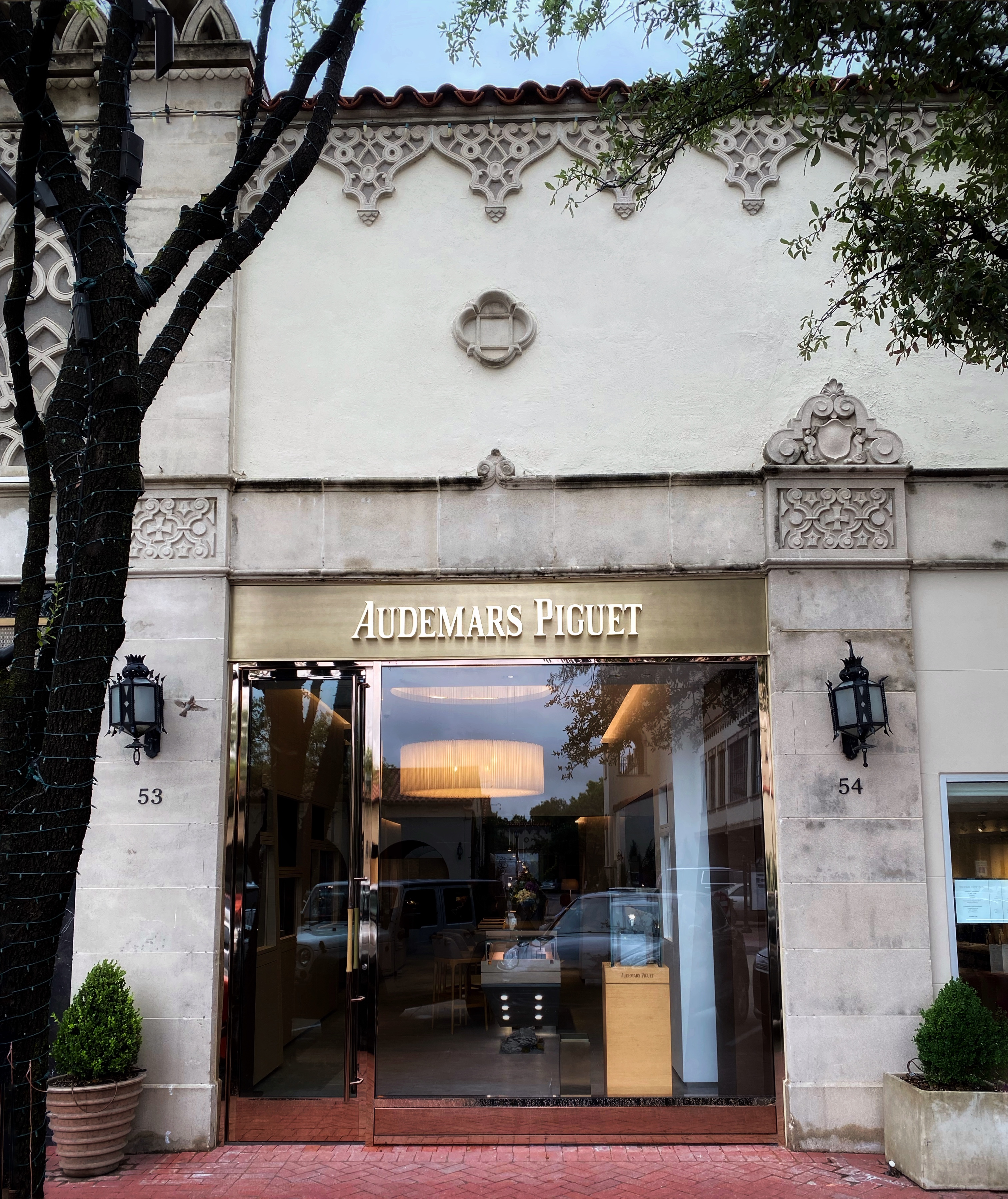 Audemars Piguet opened in Highland Park Village in June 2020 and is the first stand alone boutique in Texas. 