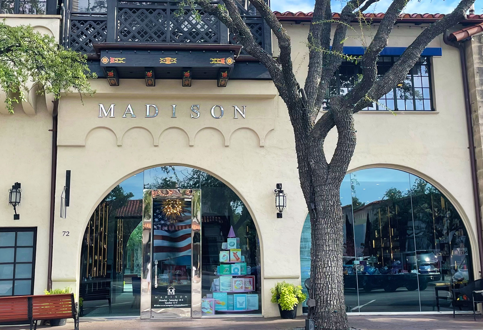 Madison Store Front at Highland Park Village