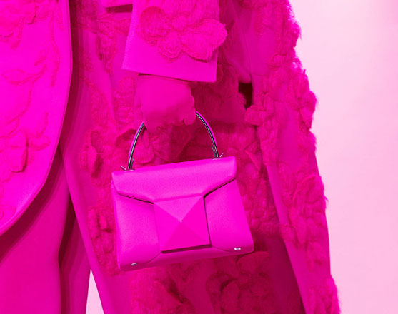 Valentino Pink PP Collection on the runway