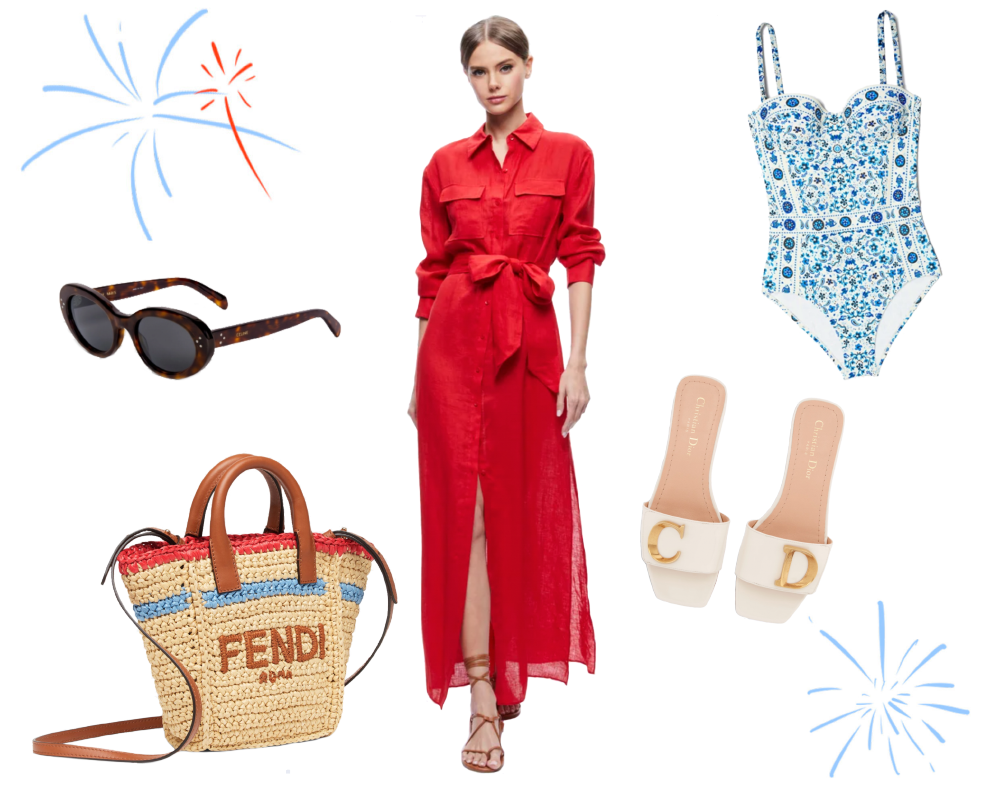Fourth of July outfit from Highland Park Village